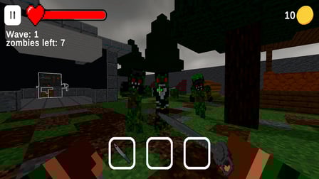 Mine: Zombie Shooter - Screenshot 1