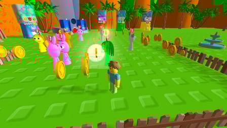 Blend Sprunki in Mixer 3D Obby: Create Your Own Sprunki - Screenshot 2