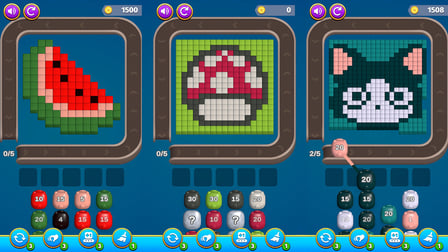 Pixel Flow: Color Blast - Screenshot 1