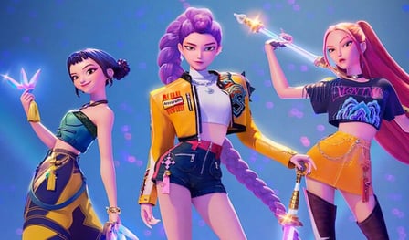 K-Pop Hunters: Rumi, Mira, Zoe - Puzzles