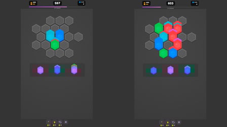 Hexa Stack Master - Screenshot 2