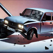 VAZ Russia Car Crash Simulator
