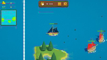 Gold Overboard - Screenshot 3
