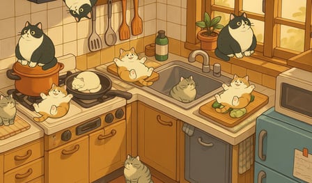 Triple match cats: find all the hidden cats