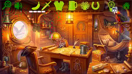 Hidden Objects: Treasure Island - Screenshot 3