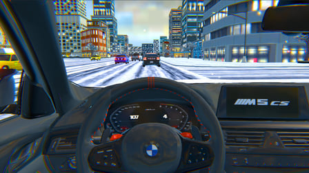 BMW M5 CS Winter Drift - Screenshot 2