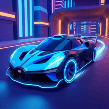 Hyper Neon Car
