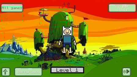 Clicker: Adventure Time - Screenshot 1