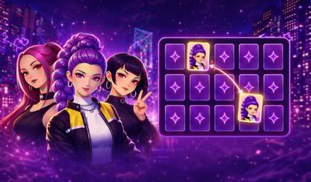 K-pop group Huntrix. Memo from Rumi