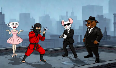 Brainrot: Ninja vs. the Mafia