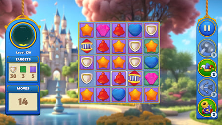 Royal Jewels Match - Screenshot 3