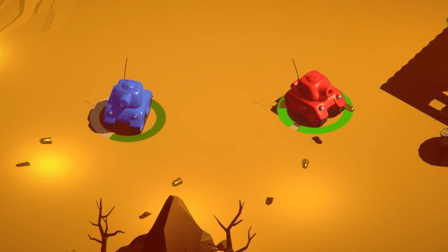 2 Player Tank combat - Screenshot 1