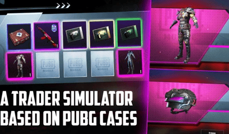 A trader simulator based on Pubg cases