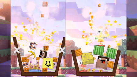 Merge 2048! Noobik: Soft Block Drop - Screenshot 1