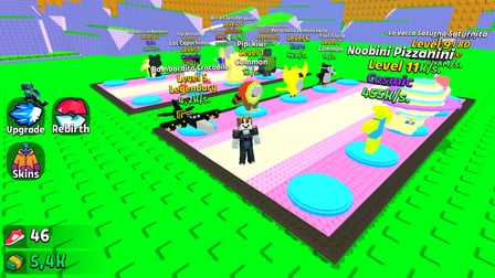 Brainrots 3D: Don't fall down! - Screenshot 1