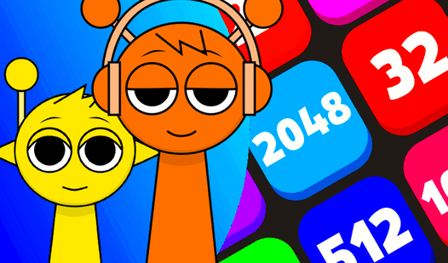 Merge Sprunki: 2048 Classico