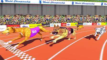 Dog Race Sim 2020: Dog Racing Games