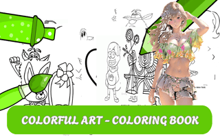 Colorful Art - Coloring Book