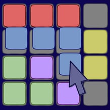 Magic puzzle - connect the blocks