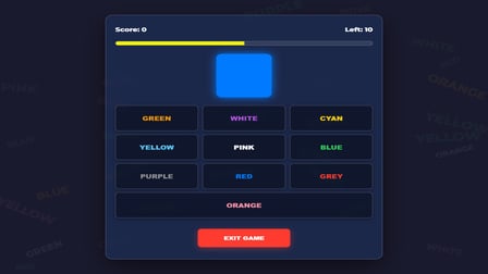 Stroop Test Brain Trainer - Screenshot 3