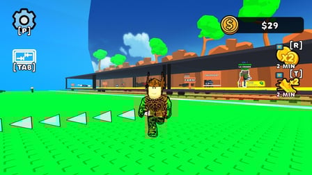 Chase Brainrot Train! Save Obby Magnate Tycoon - Screenshot 3