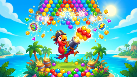 Bubble Shooter Island Quest