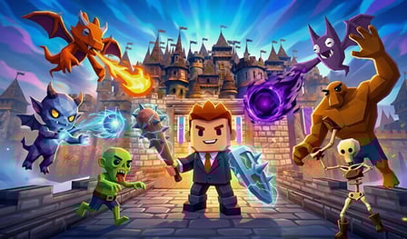 Office Knight 3D: Castle Defense