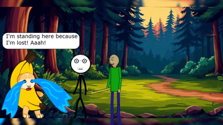 Baldi 99 Nights from Outside - Screenshot 2