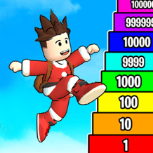 Obby jump higher every second