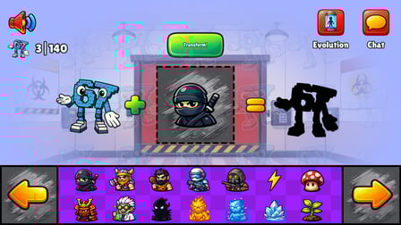 Alchemy 67 create all evolutions! - Screenshot 4