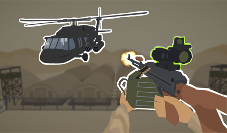 Helicopter Shooter: Destroy the Terrorists