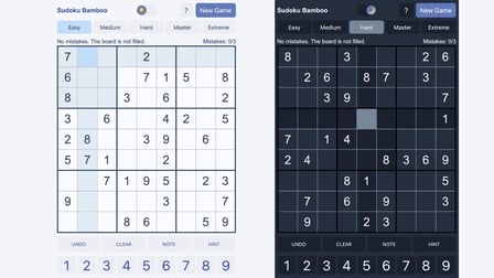 Sudoku Bamboo - Screenshot 1