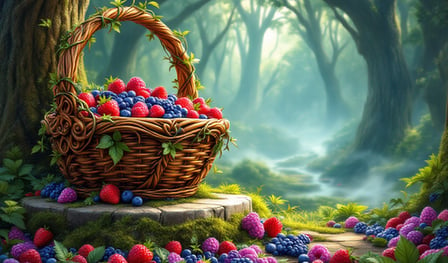 Berry Mosaic: Forest Gifts