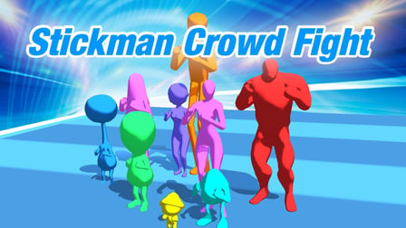 Stickmen Crowd Fight