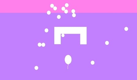 Fly up - Protect the ball from obstacles!