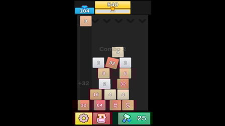 2048 Merge Blocks: Physics - Screenshot 1