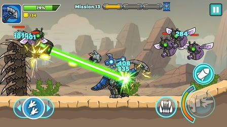 Dominators: Fighting Dinosaurs - Screenshot 1