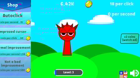 Sprunki evolution: clicker - Screenshot 1