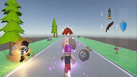 Rocket Assault: Run and Explode - Screenshot 2