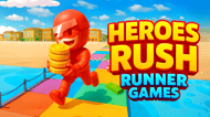 Heroes Rush Runner Games