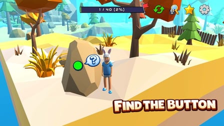 Obby: Find the Hidden Button - Screenshot 1