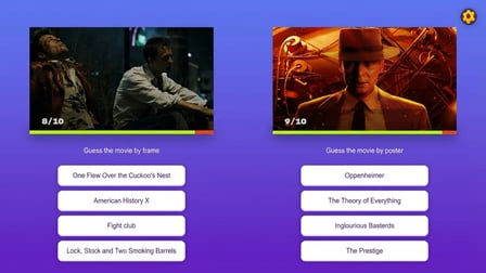 Guess the movie - Trivia Quiz - Screenshot 2