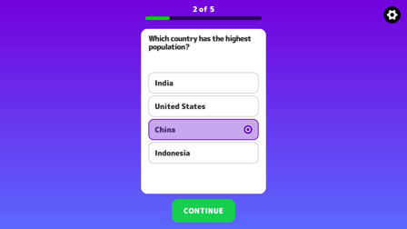 Countries Of The World Quiz - Screenshot 2