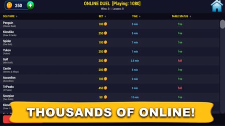 Online Solitaire Collection - Screenshot 7