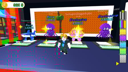 Slide and Get Brainrot Obby +1 Tycoon 3D - Screenshot 1