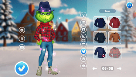The Grench Couple Holiday Dress up - Screenshot 5