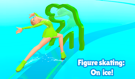 Figure skating: On ice!