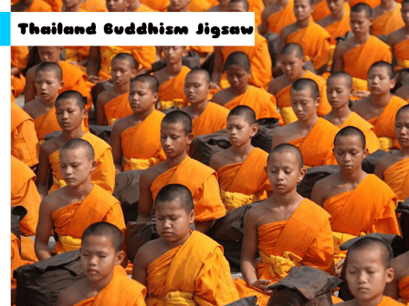 Thailand Buddhism Jigsaw