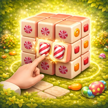 Candy Mahjong 3D screenshot 2