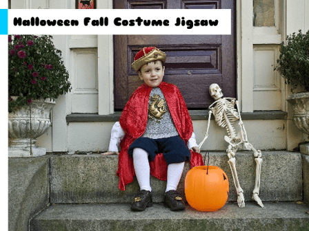 Halloween Fall Costume Jigsaw